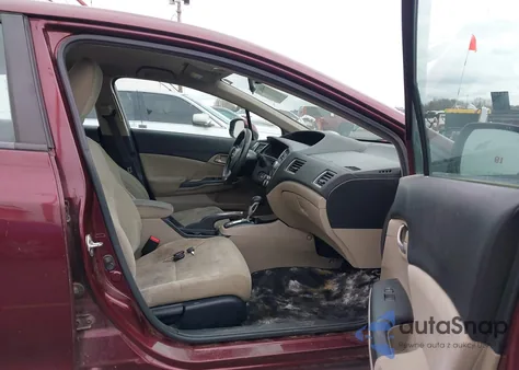 2013 Honda Civic Lx из США, поврежденный, VIN 19XFB2F50DE290482